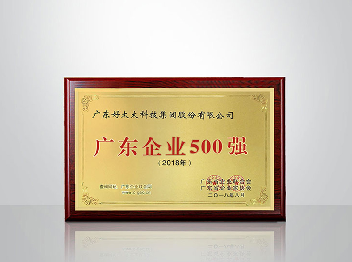 2018年廣東企業(yè)500強